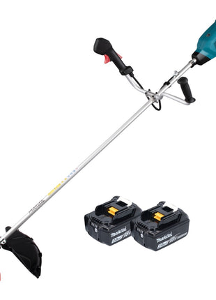 Makita DUR 369 AF2 Débroussailleuse sans fil 36 V ( 2x 18 V ) 43 cm Brushless + 2x batterie 3,0 Ah - sans chargeur