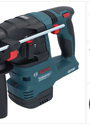 Bosch GBH 18V-22 Taladro percutor inalámbrico profesional 18 V 1,9 J SDS Plus Brushless Solo (0611924000) - sin batería, sin cargador