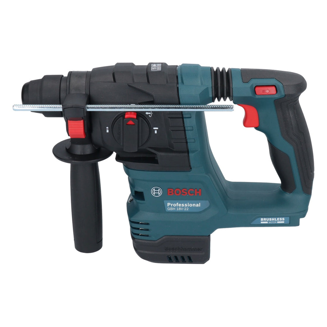 Bosch GBH 18V-22 Martello rotante professionale a batteria 18 V 1,9 J SDS Plus Brushless Solo ( 0611924000 ) - senza batteria, senza caricabatterie