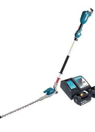 Makita DUN 500 WRF2 Taille-haies sans fil 18 V 50 cm Brushless + 2x batterie 3,0 Ah + chargeur