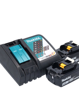 Makita DUN 500 WRM2 Taille-haies sans fil 18 V 50 cm Brushless + 2x batterie 4,0 Ah + chargeur