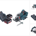 Bosch GKS 18V-57-2 Sega circolare professionale a batteria 18 V 165 mm brushless + 2x batteria ricaricabile 4,0 Ah + caricabatterie