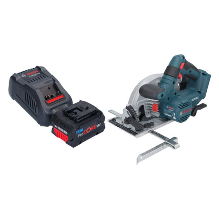 Bosch GKS 18V-57-2 Sega circolare professionale a batteria 18 V 165 mm brushless + 1x batteria ProCORE 8,0 Ah + caricabatterie