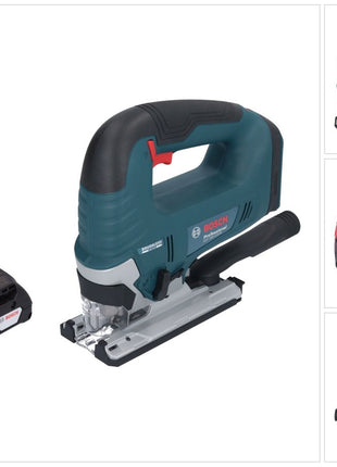 Bosch GST 18V-125 B Professional Scie sauteuse sans fil 18 V 125 mm Brushless + 1x batterie 2,0 Ah - sans chargeur