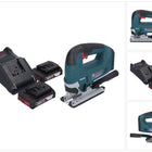 Bosch GST 18V-125 B Professional Akku Stichsäge 18 V 125 mm Brushless + 2x Akku 2,0 Ah + Ladegerät