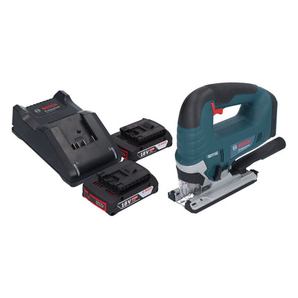 Seghetto alternativo a batteria Bosch GST 18V-125 B Professional 18 V 125 mm Brushless + 2 batterie da 2,0 Ah + caricabatteria