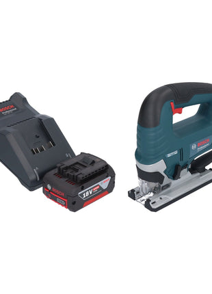 Bosch GST 18V-125 B Sierra de calar inalámbrica profesional 18 V 125 mm sin escobillas + 1x batería 4,0 Ah + cargador