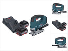 Bosch GST 18V-125 B Sierra de calar inalámbrica profesional 18 V 125 mm sin escobillas + 2x baterías 4,0 Ah + cargador