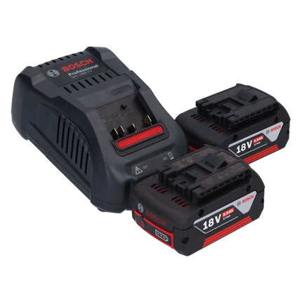 Bosch GST 18V-125 B Professional Seghetto alternativo a batteria 18 V 125 mm Brushless + 2x batteria 5,0 Ah + caricabatteria