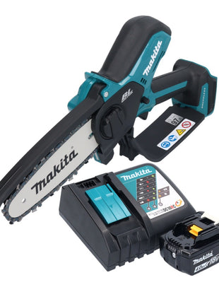 Makita DUC 150 RM Akku Kettensäge 18 V 15 cm Brushless + 1x Akku 4,0 Ah + Ladegerät