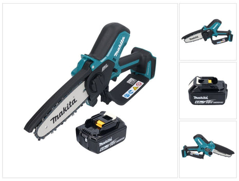 Makita DUC 150 G Tronconneuse d'elagage sans fil 18 V 15 cm Brushless + 1x batterie 6,0 Ah - sans chargeur