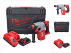 Milwaukee M18 BLHX-301X Marteau perforateur burineur sans fil 18 V 2,3 J Brushless + 1x Batterie 3,0 Ah + Ladegert + HD-Box