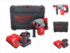 Milwaukee M18 BLHX-552X Akku Kombihammer 18 V 2,3 J Brushless + 2x Akku 5,5 Ah + Ladegerät + HD-Box