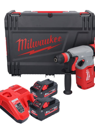 Milwaukee M18 BLHX-552X Akku Kombihammer 18 V 2,3 J Brushless + 2x Akku 5,5 Ah + Ladegerät + HD-Box