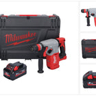 Milwaukee M18 BLHX-801X martello combinato a batteria 18 V 2,3 J Brushless + 1x batteria 8,0 Ah + scatola HD - senza caricabatterie