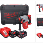 Milwaukee M18 BLHX-802X Akku Kombihammer 18 V 2,3 J Brushless + 2x Akku 8,0 Ah + Ladegerät + HD-Box