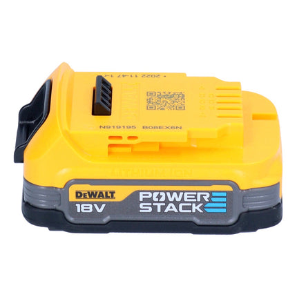 DeWalt DCW 682 NT fresa per tasselli piatti a batteria 18 V 102 x 20 mm brushless + 1x batteria Powerstack 1,7 Ah + TSTAK - senza caricabatterie
