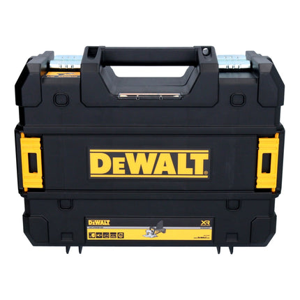 DeWalt DCW 682 E2T fresa per tasselli piatti a batteria 18 V 102 x 20 mm senza spazzole + 2x batteria Powerstack 1,7 Ah + caricabatterie + TSTAK