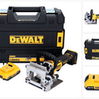 DeWalt DCW 682 NT fresa per tasselli piatti a batteria 18 V 102 x 20 mm senza spazzole + 1x batteria ricaricabile 2,0 Ah + TSTAK - senza caricabatterie