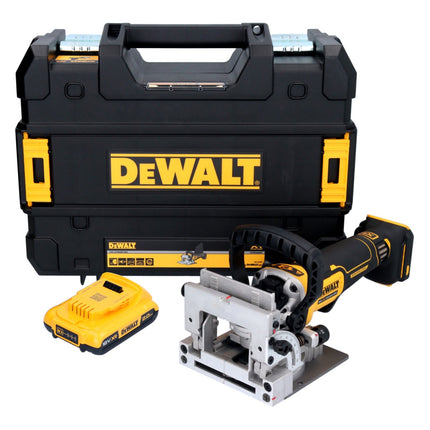 DeWalt DCW 682 NT fresa per tasselli piatti a batteria 18 V 102 x 20 mm senza spazzole + 1x batteria ricaricabile 2,0 Ah + TSTAK - senza caricabatterie