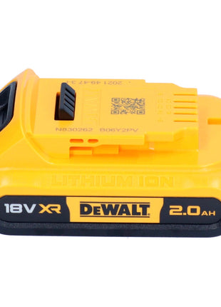 DeWalt DCW 682 NT Akku Flachdübelfräse 18 V 102 x 20 mm Brushless + 1x Akku 2,0 Ah + TSTAK - ohne Ladegerät