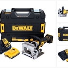 DeWalt DCW 682 D1T fresa per tasselli piatti a batteria 18 V 102 x 20 mm senza spazzole + 1x batteria ricaricabile 2,0 Ah + caricatore + TSTAK