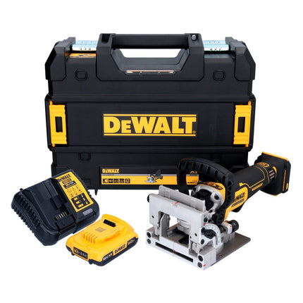 DeWalt DCW 682 D1T fresa per tasselli piatti a batteria 18 V 102 x 20 mm senza spazzole + 1x batteria ricaricabile 2,0 Ah + caricatore + TSTAK
