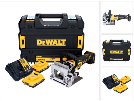 DeWalt DCW 682 D2T coupe-goujon plat sur batterie 18 V 102 x 20 mm sans balais + 2x batterie 2,0 Ah + chargeur + TSTAK