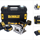 DeWalt DCW 682 M1T fresa per tasselli piatti a batteria 18 V 102 x 20 mm senza spazzole + 1x batteria ricaricabile 4,0 Ah + caricatore + TSTAK