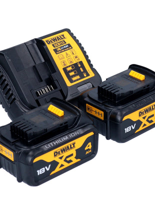 DeWalt DCW 682 M2T coupe-goujon plat sur batterie 18 V 102 x 20 mm sans balais + 2x batterie 4,0 Ah + chargeur + TSTAK