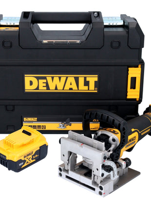 Akumulatorowy frez do kołków płaskich DeWalt DCW 682 NT 18 V 102 x 20 mm bezszczotkowy + 1x akumulator 5,0 Ah + TSTAK - bez ładowarki