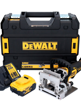 Akumulatorowy frez do kołków płaskich DeWalt DCW 682 P1T 18 V 102 x 20 mm bezszczotkowy + 1x akumulator 5,0 Ah + ładowarka + TSTAK