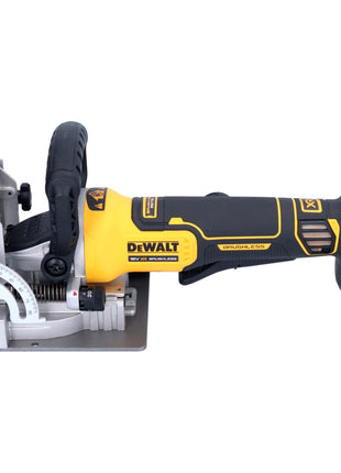 DeWalt DCW 682 NT Akku Flachdübelfräse 18 V 102 x 20 mm Brushless + 1x Powerstack Akku 5,0 Ah + TSTAK - ohne Ladegerät