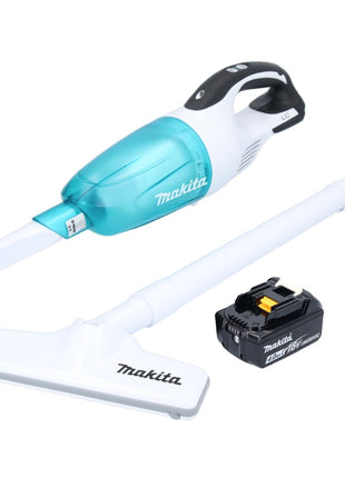 Makita DCL 181 FM1WX Aspirateur à batterie 18 V 53 mbar 0,65 L + 1x batterie 4,0 Ah - sans chargeur