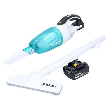 Makita DCL 181 FT1WX Aspiratore a batteria 18 V 53 mbar 0,65 L + 1x batteria ricaricabile 5,0 Ah - senza caricabatterie