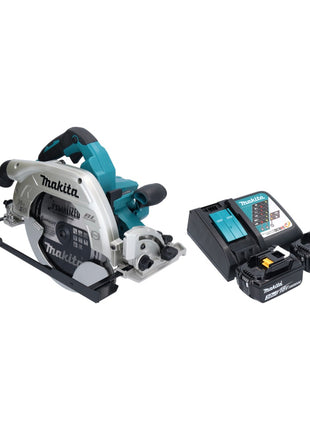 Makita DHS 900 RF2U Akku Handkreissäge 36 V ( 2x 18 V ) 235 mm Brushless + 2x Akku 3,0 Ah + Ladegerät + Bluetooth Adapter