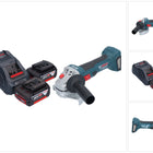 Bosch GWS 18V-7 Smerigliatrice angolare professionale a batteria 18 V 125 mm brushless + 2x batteria ricaricabile 5,0 Ah + caricabatterie