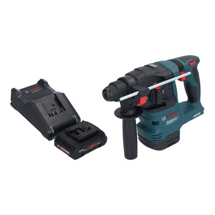 Bosch GBH 18V-22 Martello rotativo professionale a batteria 18 V 1,9 J SDS Plus Brushless 1x batteria ricaricabile ProCORE 4,0 Ah + caricabatterie