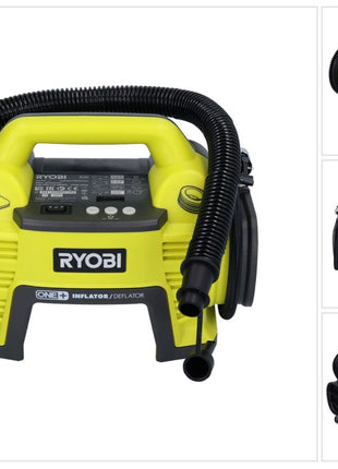 RYOBI R18I-0 Compresseur 18 V 10,34 bar pression ( 5133001834 ) Solo - sans batterie, sans chargeur