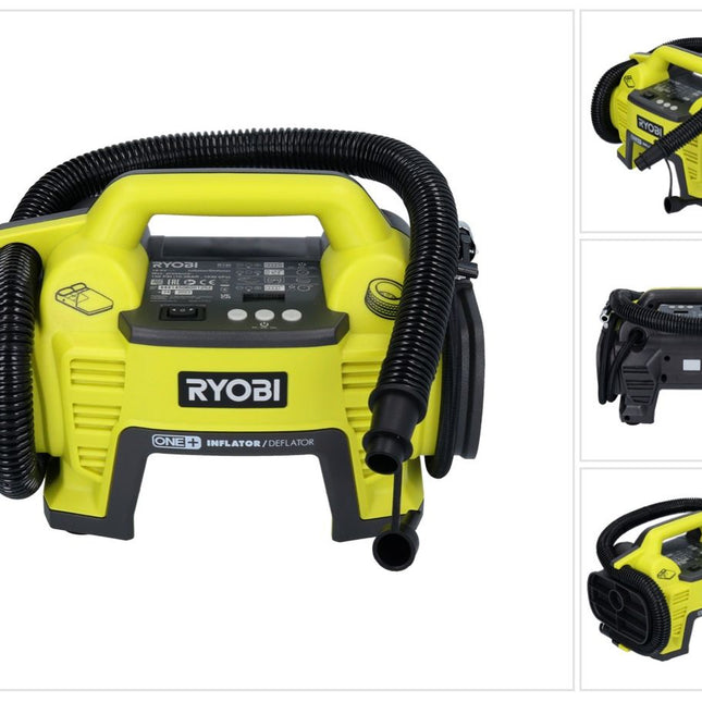 RYOBI R18I-0 Compressore 18 V 10,34 bar di pressione ( 5133001834 ) Solo - senza batteria, senza caricabatterie