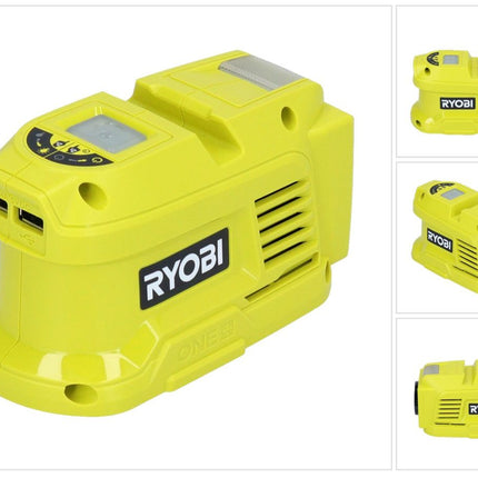 RYOBI RY18BI150A-0 Akku Wechselrichter 18 V Ports 1 kontinuierliche Wattage 150 ( 5133004895 ) Solo - ohne Akku, ohne Ladegerät