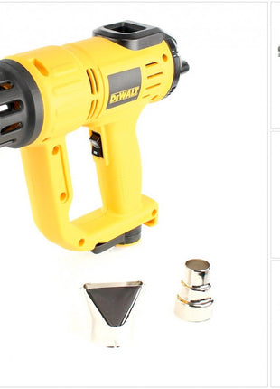 Pistola de aire caliente DeWalt D 26414-QS 2000 vatios 50 - 600 °C