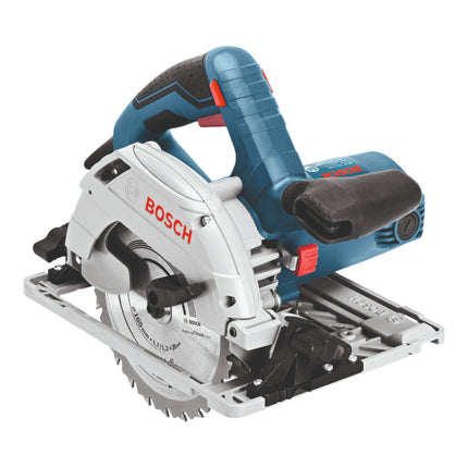 Bosch GKS 55+ GCE Sega circolare portatile professionale 1350 W 165 mm + L-Boxx ( 0601682101 )