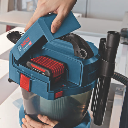 Bosch GAS 18V 10 L Professional Akku Staubsauger 18 V 10 l 06019C6302 Staubklasse L Solo ohne Akku ohne Ladegeraet 4 - toolbrothers