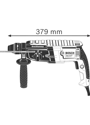 Bosch GBH 2-28 Professional Marteau perforateur Bosch 880 watts 3,2 J SDS ( 0611267500 ) + coffret