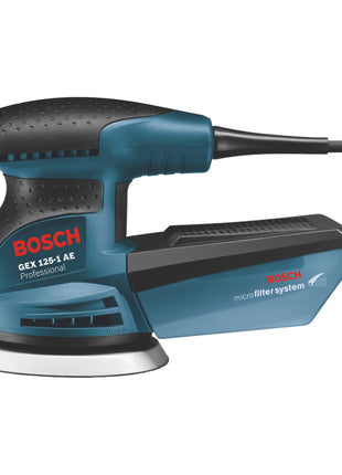 Bosch GEX 125-1 AE Profesjonalna szlifierka oscylacyjna 250 W 125 mm ( 0601387504 ) + walizka