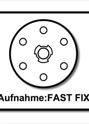 Festool Schleifteller ST-STF D125/8 FX-SW 125mm FastFix superweich ( 492126 ) - Toolbrothers