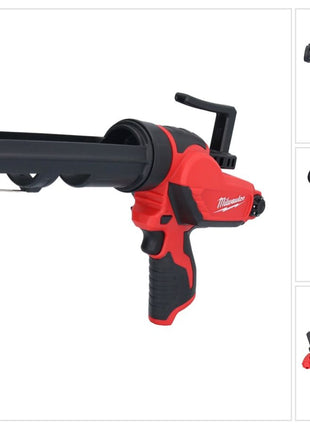 Milwaukee M12 PCG/310-0 Akku Kartuschenpresse 12 V 310 ml Solo ( 4933441783 ) - ohne Akku, ohne Ladegerät