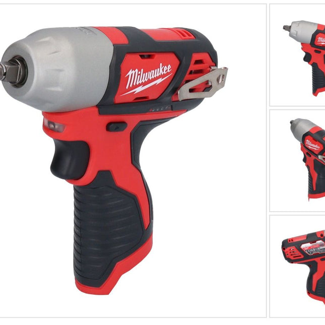 Milwaukee M12 BIW38-0 Avvitatore a impulsi a batteria 12 V 135 Nm 3/8" Solo ( 4933441985 ) - Senza batteria, senza caricabatterie