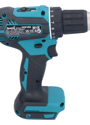 Makita DDF 485 ZK Perceuse-visseuse sans fil 18 V 50 Nm Brushless + Coffret - sans batterie, sans chargeur